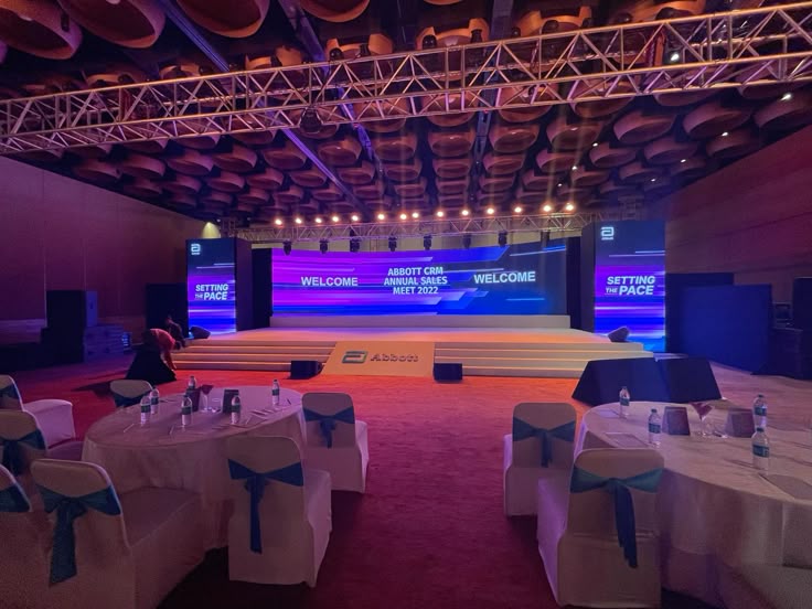 Conference Hall / Stage Setup